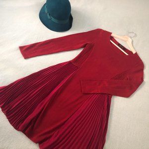 G2000 Wool Blend Crew Neck Dress